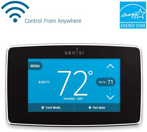 emerson sensi wi-fi thermostat manual